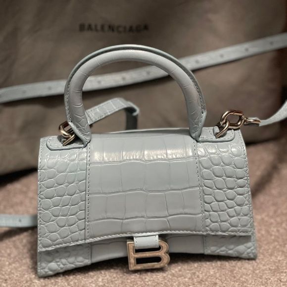 Balenciaga Handbags - Balenciaga
Hourglass XS Crocodile